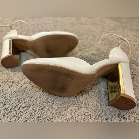 🤍Lulus • off white heels • 7 • EUC - Picture 7 of 9